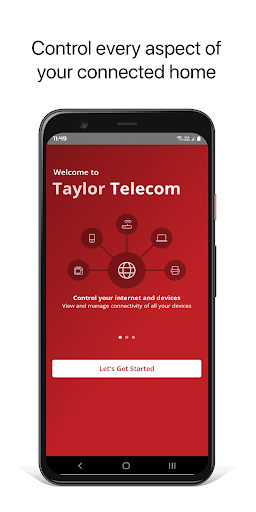 Android application Taylor Telecom screenshort
