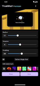 Captura de Pantalla 3 TrueShot - Pretty Screenshot android