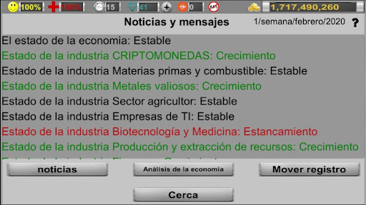 Captura de pantalla de Estrategia empresarial 3