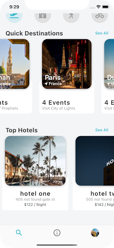 Android application Moon Trips - a Travel Gadget screenshort