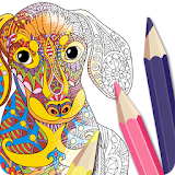 Dog Coloring Pages for Adults icon
