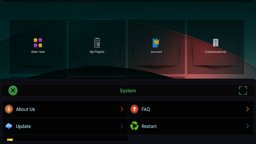 Screenshot of ESA TV (Unofficial)