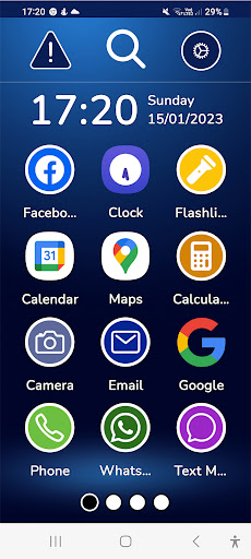 Android application CeniorPhone screenshort