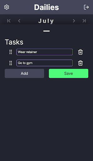 Dailies Screen 3