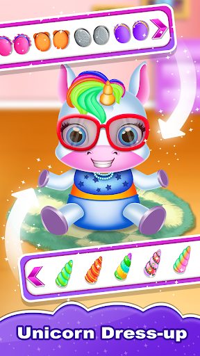 Newborn Unicorn Daycare Screen 3