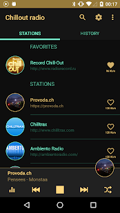 Chillout & Lounge music radio Screenshot