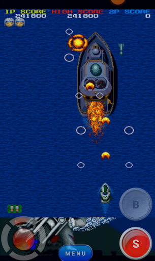 Android application classic back Gulf storm screenshort