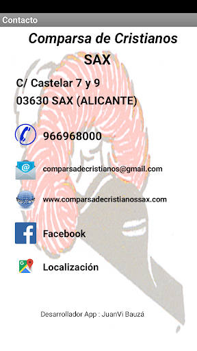 COMPARSA CRISTIANOS de SAX Screen 2