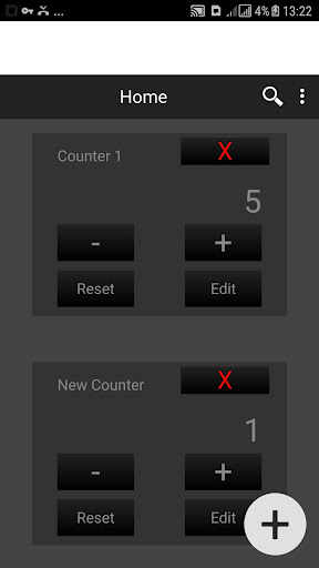Android application Counting tools; Boachsoft screenshort