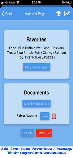 BarkTrack - Pet Health Journal Screen 3