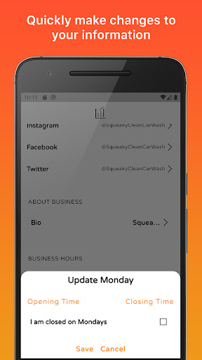 QuickBusiness Screen 2
