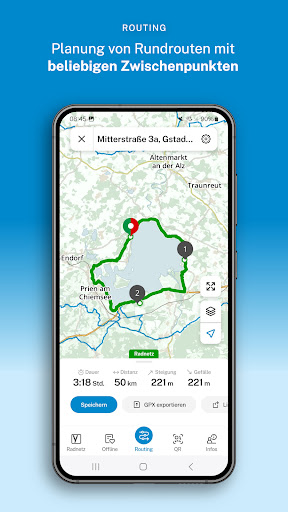 RadroutenPlaner Bayern Screen 3
