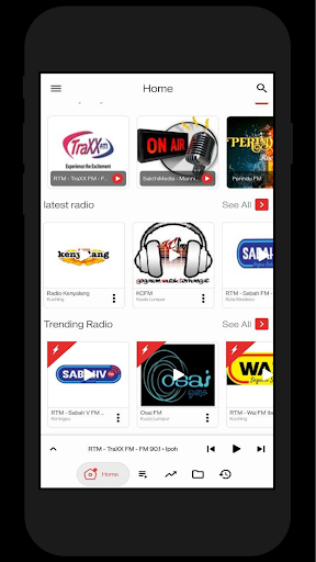 Malaysia Radio Stations Screen 2