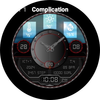 N-SPORT94 Weather Watch Face screenshot 8