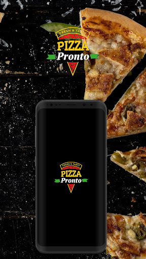 Android application Pizza Pronto screenshort