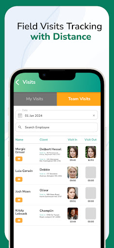 Screenshot of Attendance App | ubiAttendance