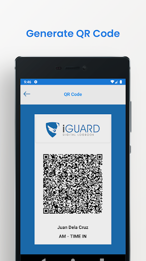 Digital Logbook - iGuard Screen 3
