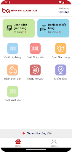 BinhAn Driver Screen 2