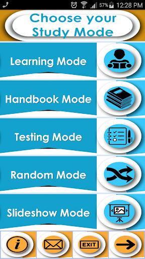 Android application ASWB Exam Review:Notes & Quizz screenshort