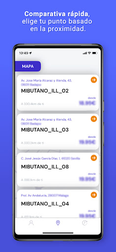 MiButano - Recogida Express Screen 2