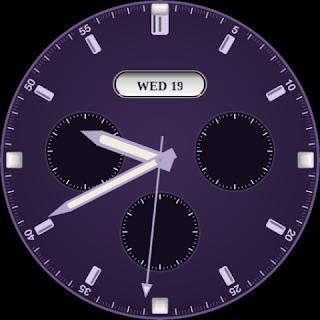 Ivory Chrono Watch Face screenshot 6