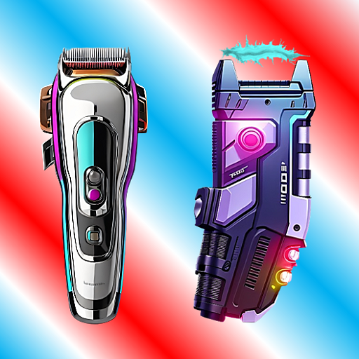 Hair Clipper Prank & Taser Gun logo