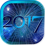 New Year Wishes 2017 HD LWP icon