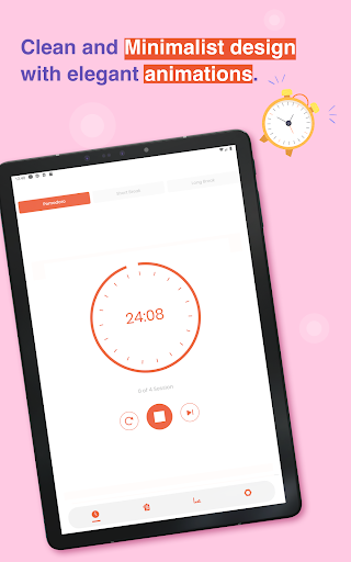 Screenshot of Pomodoro Timer & Focus Planner