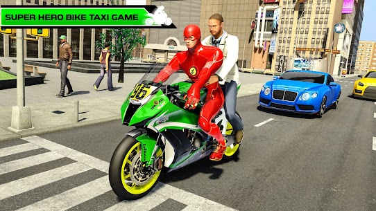 خارقة دراجة ألعاب موتو تاكسي 7