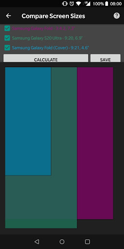 The Screen Calculator Screenshot