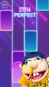 Jeffy Piano Tiles Game