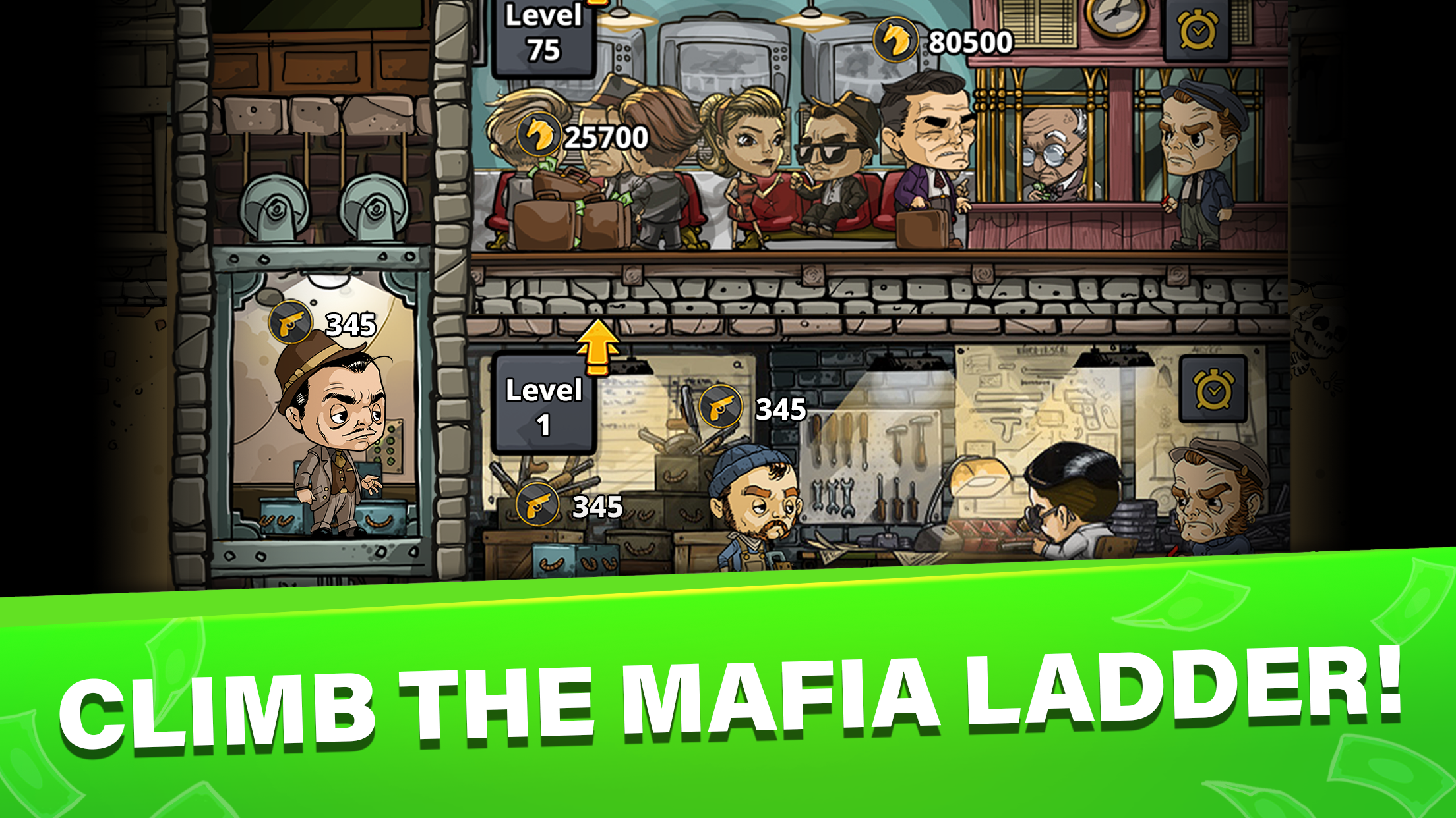 Idle Mafia Boss MOD APK Game play