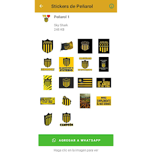Imágen 8 Stickers de Peñarol android