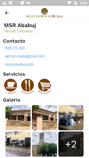 Multiservicios Rurales Teruel Screen 3