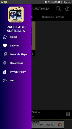 RADIO ABC AUSTRALIA Screen 3