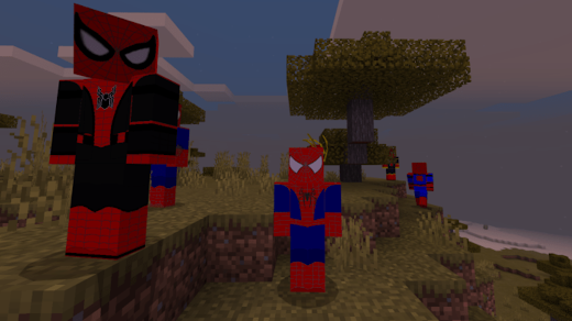 Android application MCPE Spidermod screenshot