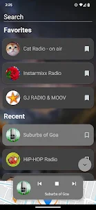 iLook Internet M3U-Radioplayer