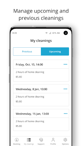 Batmaid - Home cleaning Screen 2