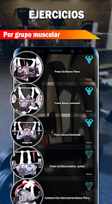 Captura de Pantalla 13 Gym Fitness & Workout PRO android