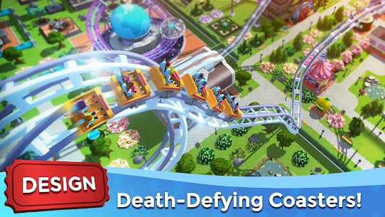 RollerCoaster Tycoon Touch – Build your Theme Park Apk Mod Download  2022 2