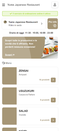 Yume Japanese Restaurant Screen 2