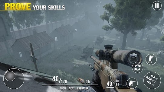 Fort Battle Night Sniper Mode MOD APK (Unlimited Money) Download 3