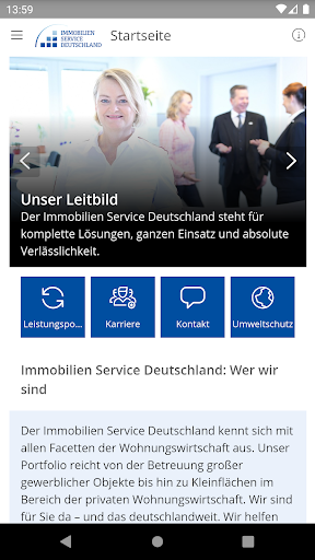 Android application ISD2go screenshort