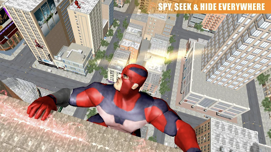 Superhelden 3D. Spider Spiele Screenshot