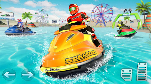 Escape Shark Game : Jet ski Driving New Boat Games for Android - Download