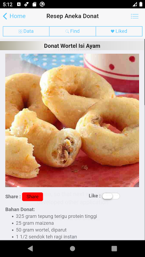Resep Membuat Kue Donat Lezat Screen 3