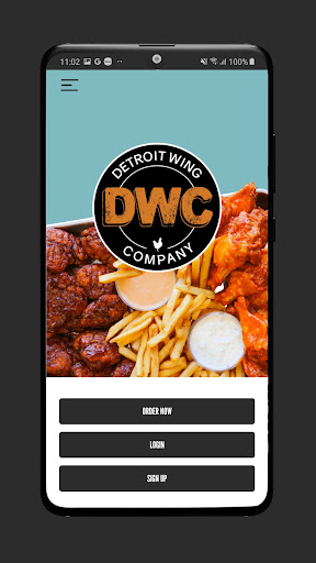 Android application Detroit Wing Co. screenshort