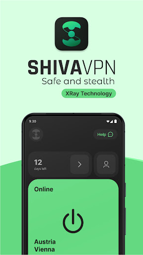 Android application Shiva VPN: Safe, Fast, Private screenshort