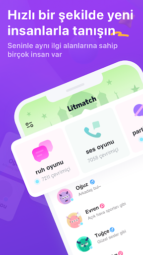 Litmeç-Yeni arkadaşlar edin ekran görüntüsü