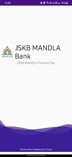 Android application JSKB MANDLA Positive Pay screenshort